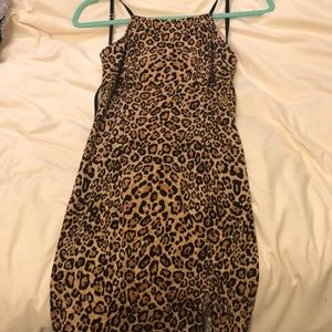 cheetah bodycon